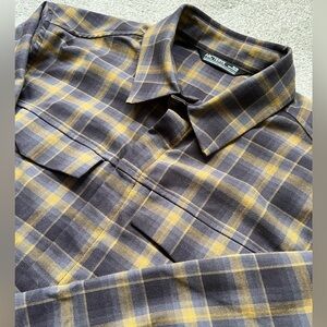 Mens Arcteryx Gryson Long Sleeve Button Up Shirt Size Medium Like NEW EUC